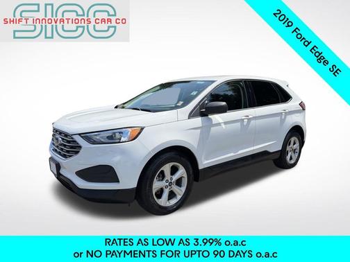 Oxford White 2019 Ford Edge SE