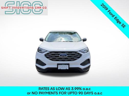 Oxford White 2019 Ford Edge SE