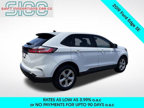 Oxford White 2019 Ford Edge SE