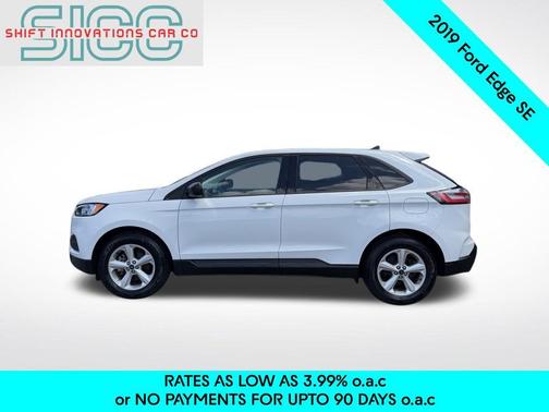 Oxford White 2019 Ford Edge SE