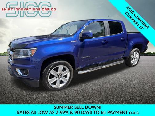 Laser Blue 2016 Chevrolet Colorado LT