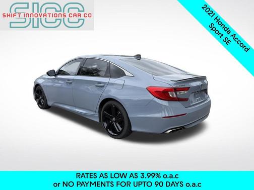 Sonic Gray Pearl 2021 Honda Accord Sport SE 1.5T