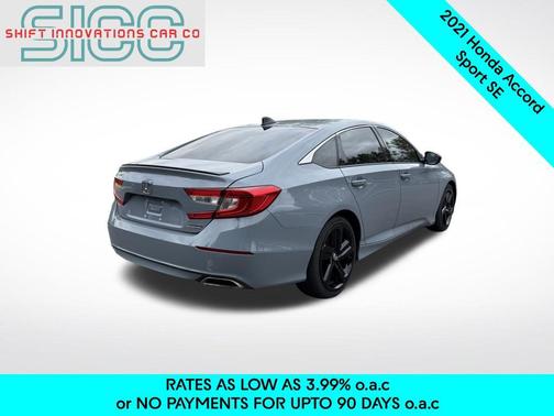 Sonic Gray Pearl 2021 Honda Accord Sport SE 1.5T