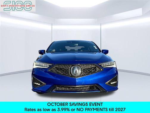 Apex Blue Pearl 2019 Acura ILX Premium & A-SPEC Packages
