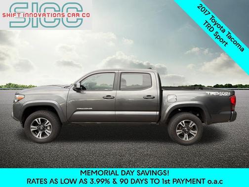 Magnetic Gray Metallic 2017 Toyota Tacoma TRD Sport
