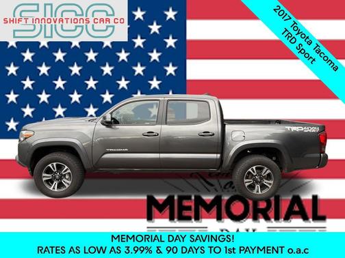 Magnetic Gray Metallic 2017 Toyota Tacoma TRD Sport