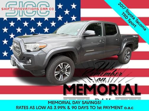Magnetic Gray Metallic 2017 Toyota Tacoma TRD Sport