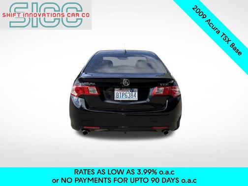 Crystal Black Pearl 2009 Acura TSX Technology