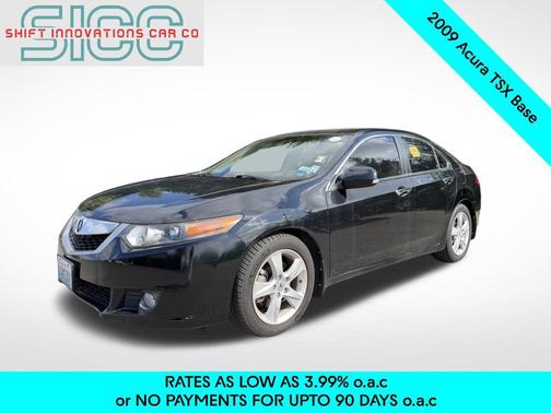 Crystal Black Pearl 2009 Acura TSX Technology