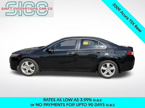 Crystal Black Pearl 2009 Acura TSX Technology