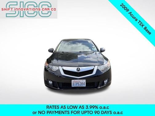 Crystal Black Pearl 2009 Acura TSX Technology