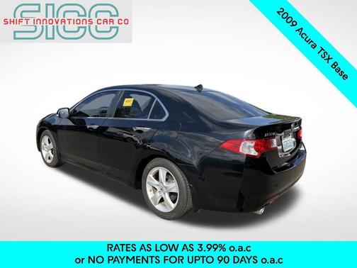 Crystal Black Pearl 2009 Acura TSX Technology