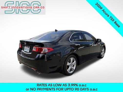Crystal Black Pearl 2009 Acura TSX Technology
