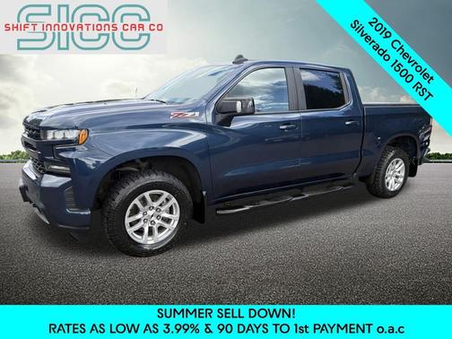 Northsky Blue Metallic 2019 Chevrolet Silverado 1500 RST