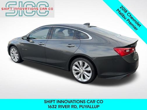 Nightfall Gray Metallic 2018 Chevrolet Malibu Premier