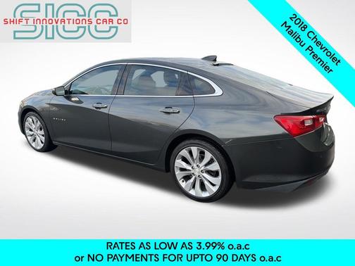 Nightfall Gray Metallic 2018 Chevrolet Malibu Premier