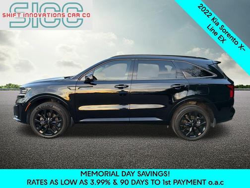 Ebony Black 2022 Kia Sorento EX