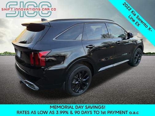 Ebony Black 2022 Kia Sorento EX