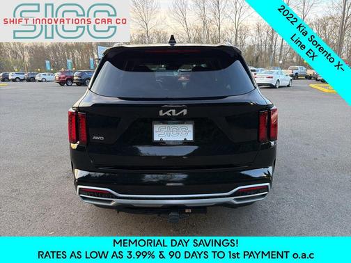 Ebony Black 2022 Kia Sorento EX