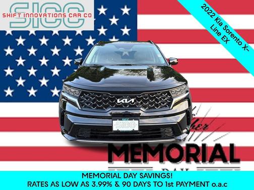 Ebony Black 2022 Kia Sorento EX