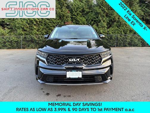 Ebony Black 2022 Kia Sorento EX