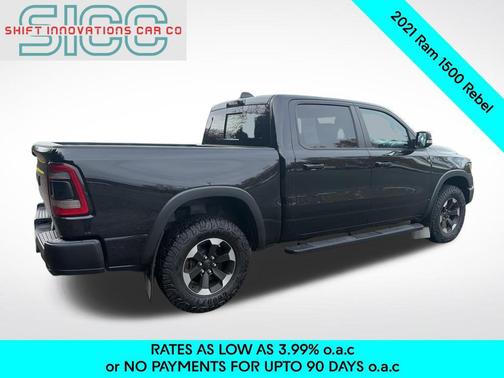 Diamond Black Crystal Pearlcoat 2021 RAM 1500 Rebel