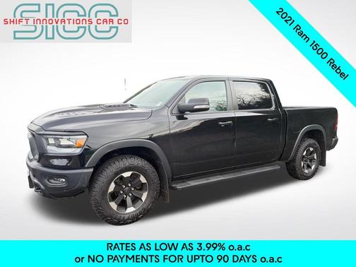 Diamond Black Crystal Pearlcoat 2021 RAM 1500 Rebel
