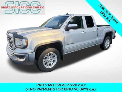 Quicksilver Metallic 2018 GMC Sierra 1500 SLE
