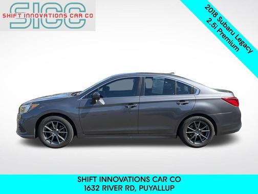 Gray Metallic 2018 Subaru Legacy Premium