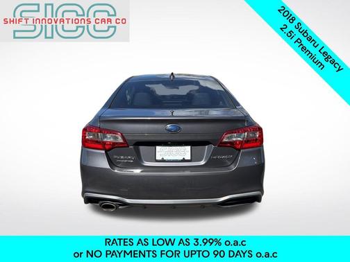 Gray Metallic 2018 Subaru Legacy Premium