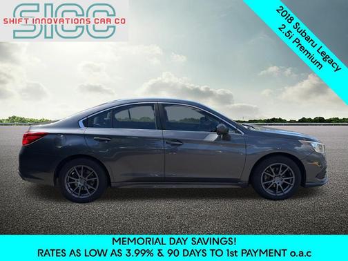 Gray Metallic 2018 Subaru Legacy Premium