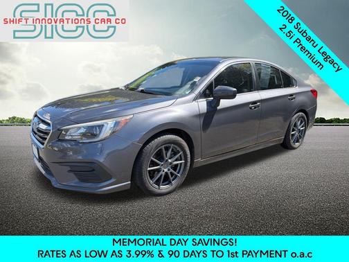 Gray Metallic 2018 Subaru Legacy Premium