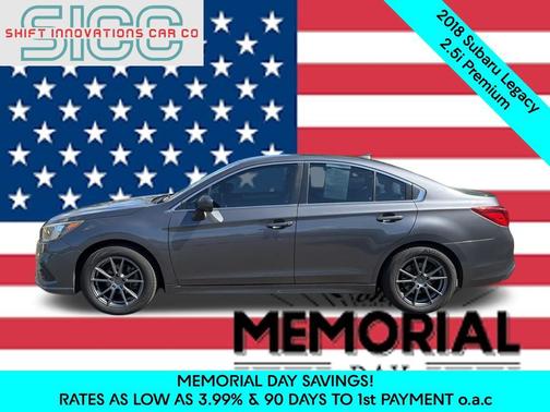 Gray Metallic 2018 Subaru Legacy Premium
