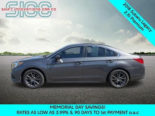 Gray Metallic 2018 Subaru Legacy Premium