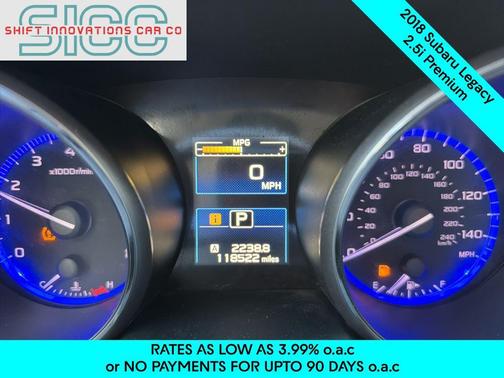 Gray Metallic 2018 Subaru Legacy Premium