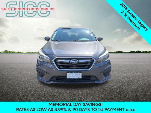 Gray Metallic 2018 Subaru Legacy Premium