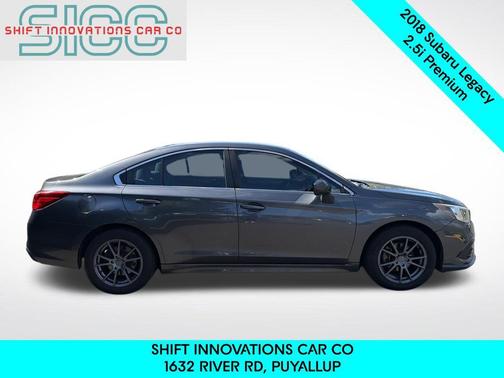 Gray Metallic 2018 Subaru Legacy Premium