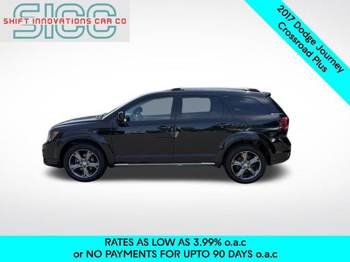 Pitch Black Clearcoat 2017 Dodge Journey Crossroad