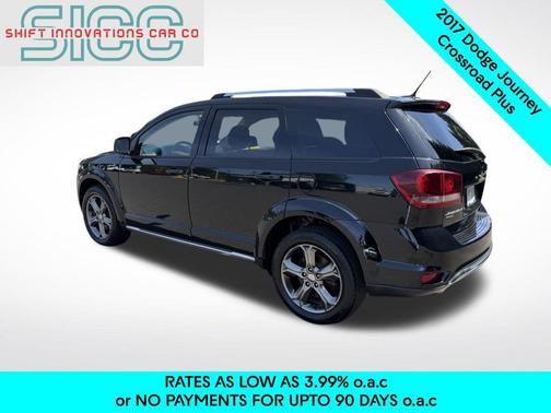 Pitch Black Clearcoat 2017 Dodge Journey Crossroad