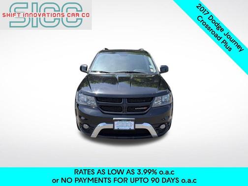 Pitch Black Clearcoat 2017 Dodge Journey Crossroad