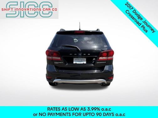 Pitch Black Clearcoat 2017 Dodge Journey Crossroad