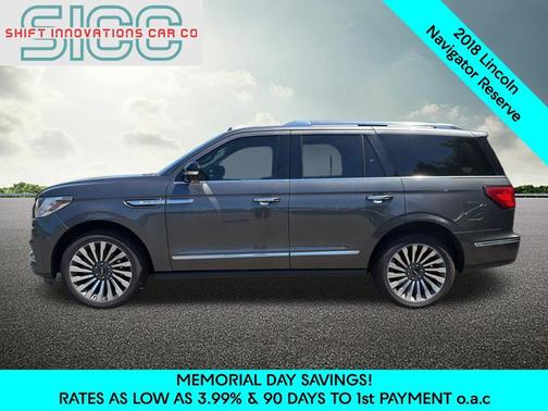 Magnetic Gray Metallic 2018 Lincoln Navigator Reserve
