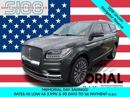 Magnetic Gray Metallic 2018 Lincoln Navigator Reserve