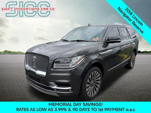 Magnetic Gray Metallic 2018 Lincoln Navigator Reserve