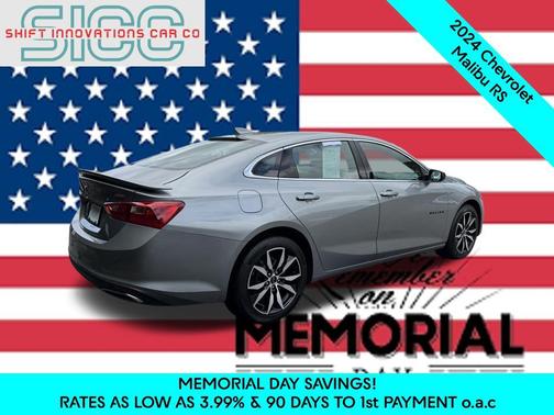 Sterling Gray Metallic 2024 Chevrolet Malibu FWD RS