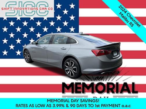Sterling Gray Metallic 2024 Chevrolet Malibu FWD RS