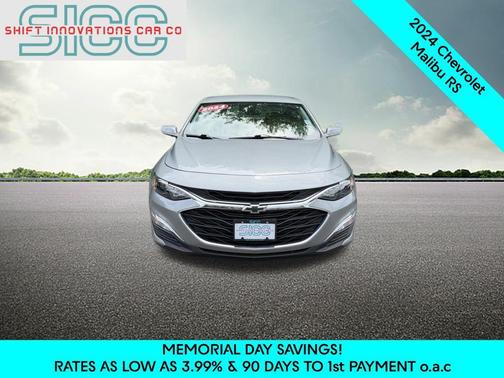 Sterling Gray Metallic 2024 Chevrolet Malibu FWD RS