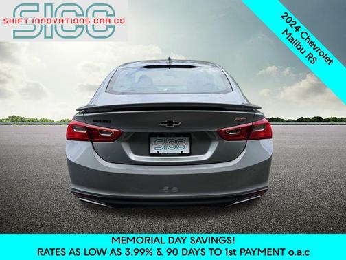 Sterling Gray Metallic 2024 Chevrolet Malibu FWD RS