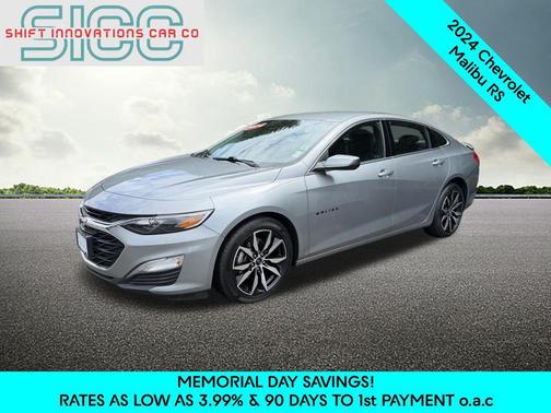 Sterling Gray Metallic 2024 Chevrolet Malibu FWD RS