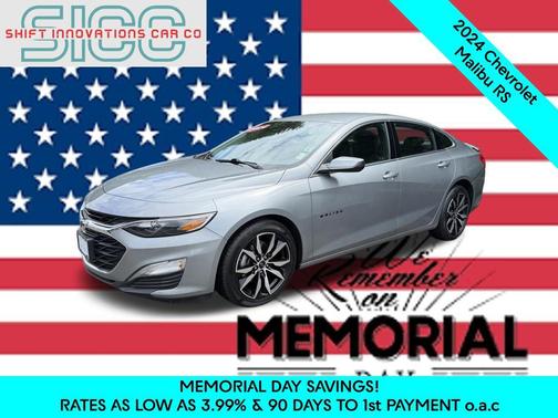 Sterling Gray Metallic 2024 Chevrolet Malibu FWD RS